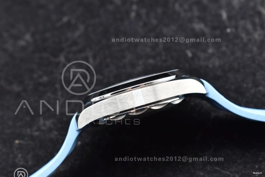 VSF Super Clone Aqua Summer Strap Dial A8900 Best 1:1 Terra 41mm Blue on Blue Edition Rubber 0314